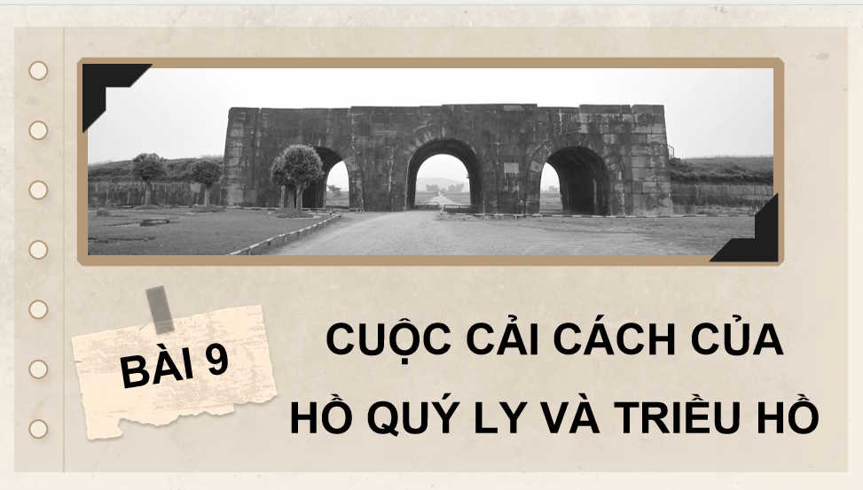 Cuộc cách mạng của Hồ Quý Ly và Triều Hồ