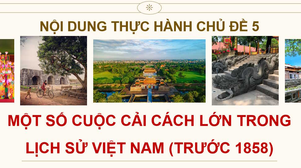 Một số cuộc cải cách lớn trong lịch sử Việt Nam