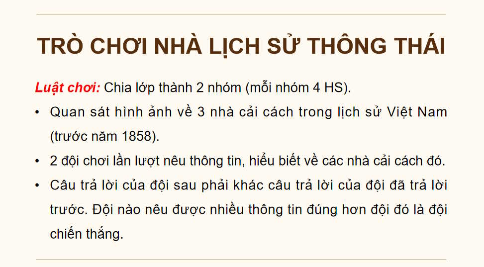 Một số cuộc cải cách lớn trong lịch sử Việt Nam