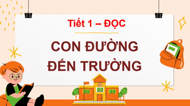 PowerPoint Tiếng Việt 3 Bài 10: Con đường đến trường