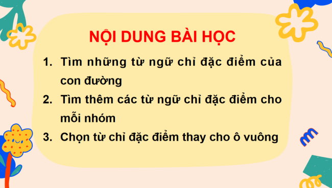 PowerPoint Tiếng Việt 3 Bài 10: Từ ngữ chỉ đặc điểm, câu nêu đặc điểm