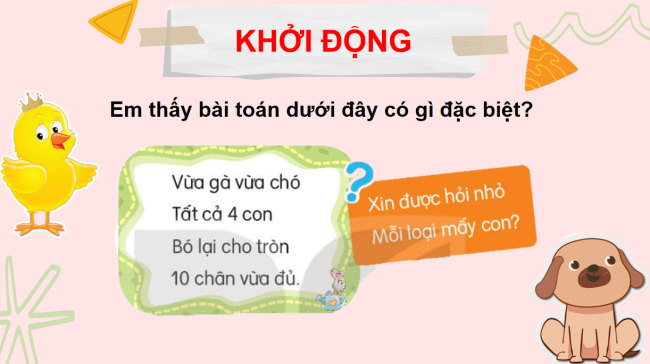 PowerPoint Tiếng Việt 3 Bài 11: Lời giải toán đặc biệt