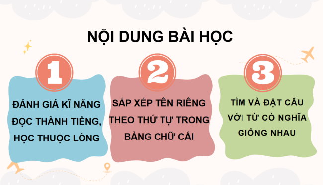 PowerPoint Tiếng Việt 3 Bài 10: Ôn tập cuối học kì I (Tiết 1)