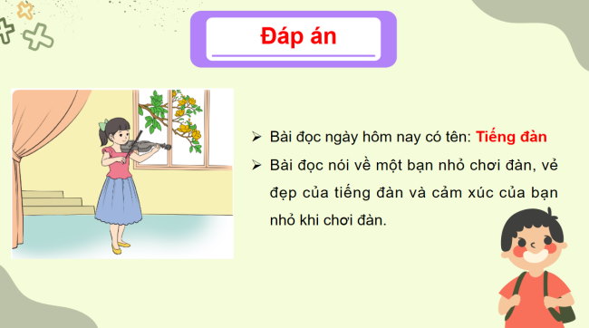 PowerPoint Tiếng Việt 3 Bài 9: Tiếng đàn