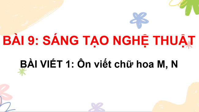 PowerPoint Tiếng Việt 3 Bài 9: Ôn chữ viết hoa M, N