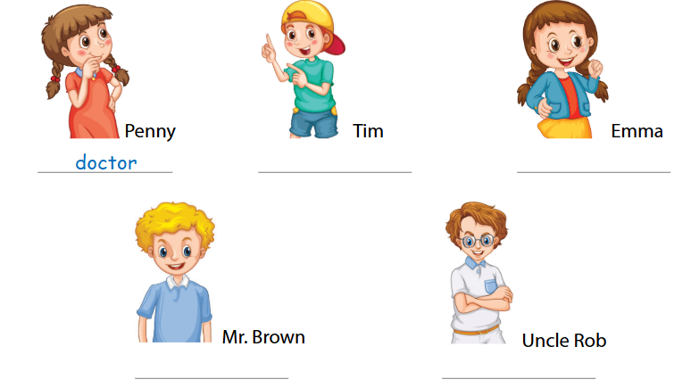 Sách bài tập Tiếng Anh lớp 4 Unit 1 lesson 1 minh họa 3