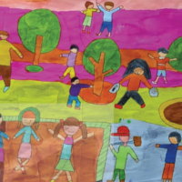 Giáo án Mĩ thuật 5 Chủ đề 4: Những hoạt động yêu thích ở trường em