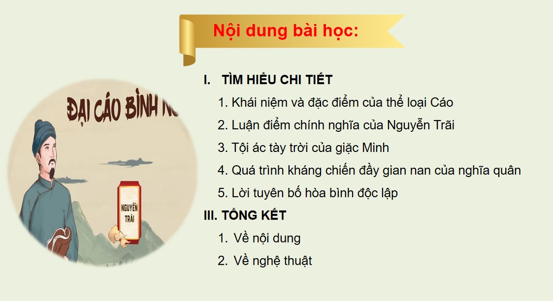 Giáo án PPT Văn 10 Kết nối tri thức Bài Bình Ngô đại cáo