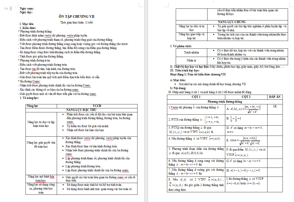 PowerPoint Toán 10 Bài tập cuối chương 7