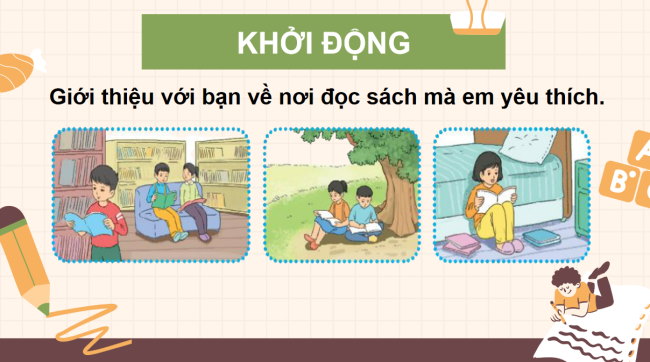 PowerPoint Tiếng Việt 3 Bài 15: Thư viện