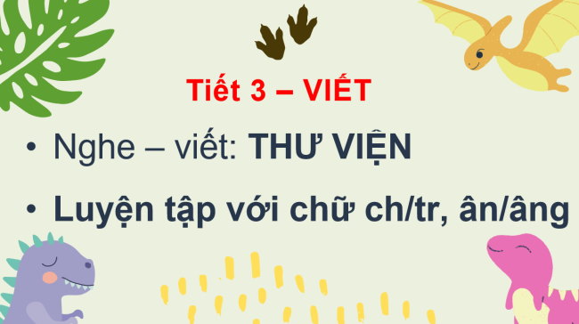 PowerPoint Tiếng Việt 3 Bài 15: Nghe - viết Thư viện