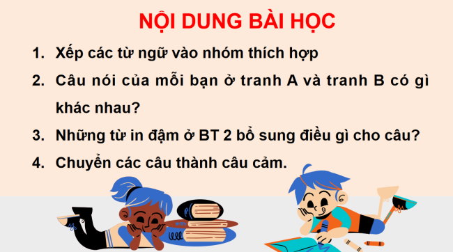 PowerPoint Tiếng Việt 3 Bài 16: Mở rộng vốn từ về thư viện; Câu cảm