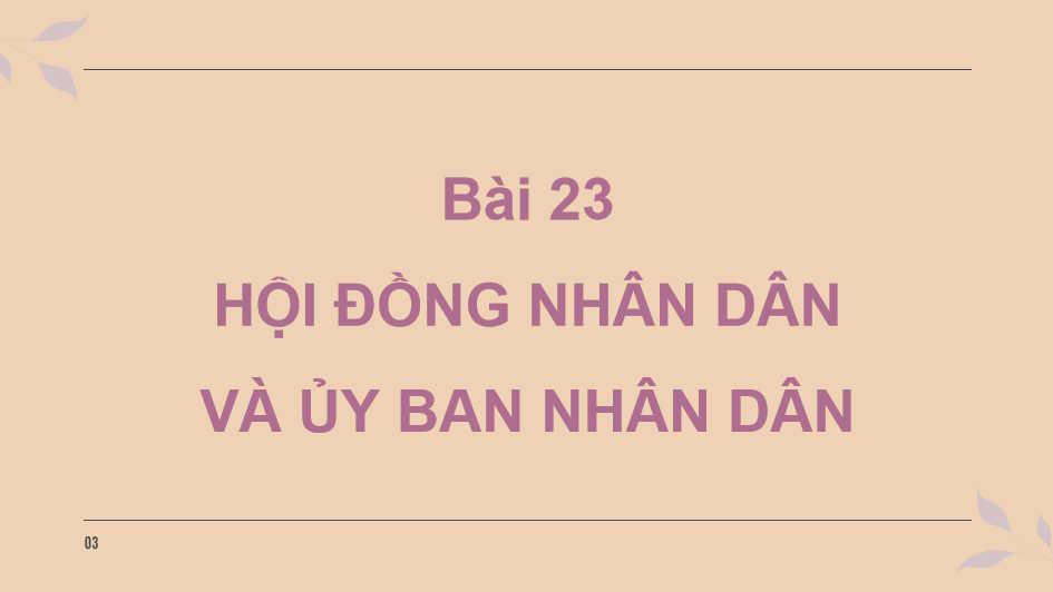 Giáo án PowerPoint GDKT&PL 10 Bài 23