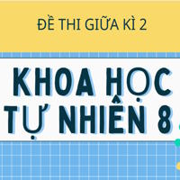 Đề thi Giữa kì 2 Khoa học tự nhiên 8 theo CV 7991 - Kết nối tri thức