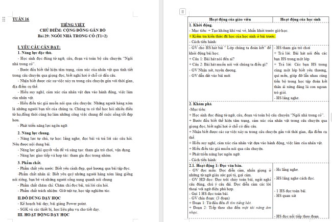 PowerPoint Tiếng Việt 3 Bài 29: Ngôi nhà trong cỏ