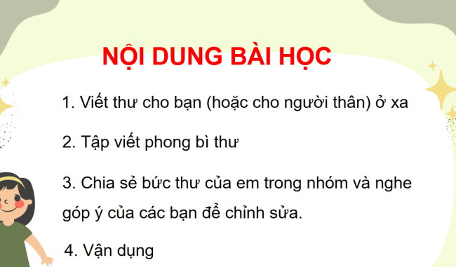 PowerPoint Tiếng Việt 3 Bài 32: Viết thư và phong bì thư