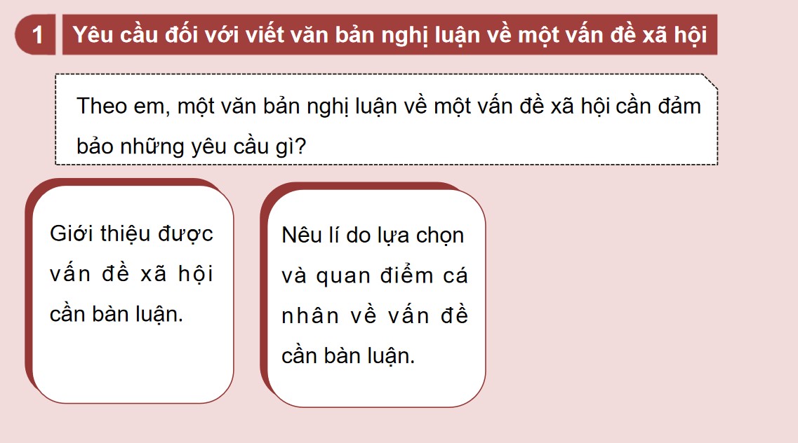 Giáo án PPT Văn 10 Kết nối tri thức Viết văn bản nghị luận về một vấn đề xã hội