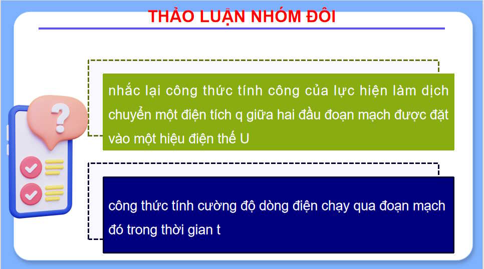 Giáo án Vật lí 11 Bài 25: Năng lượng và công suất điện
