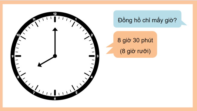 PowerPoint Toán 3: Xem đồng hồ