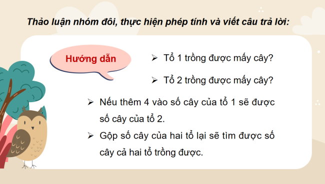 PowerPoint Toán 3: Bài toán giải bằng hai bước tính