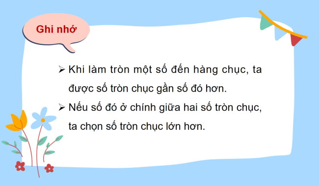 PowerPoint Toán 3: Làm tròn số