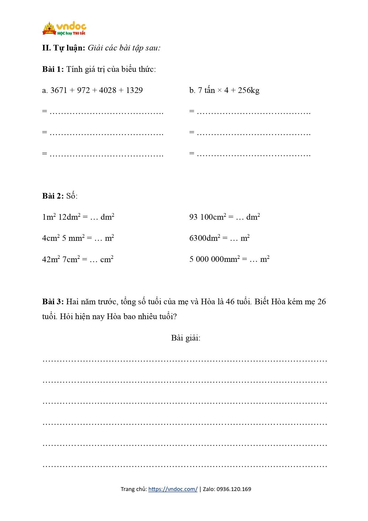 phieu kiem tra cuoi tuan 18 toan lop 4 kntt page 0002*859678