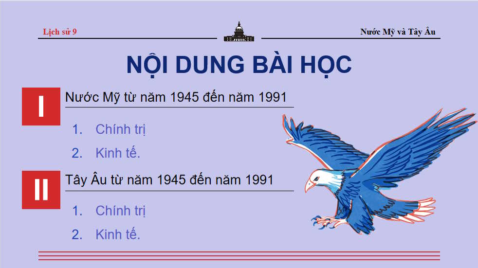 Nước Mỹ và Tây Âu từ năm 1945 đến năm 1191
