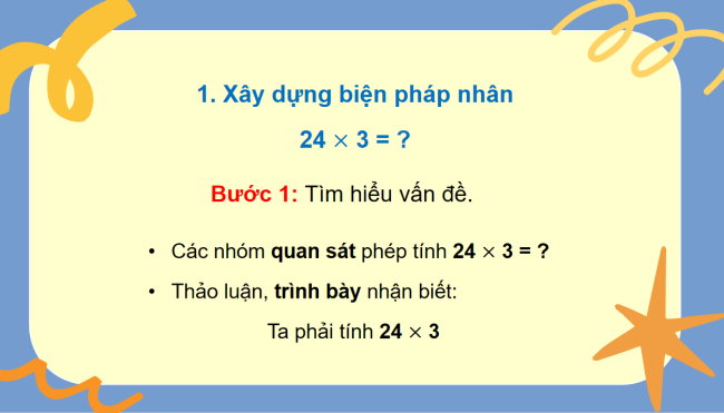 PowerPoint Toán 3: Nhân với số có một chữ số trong phạm vi 1000 (tiếp theo)