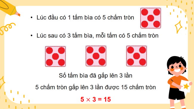 PowerPoint Toán 3: Gấp một số lên một số lần