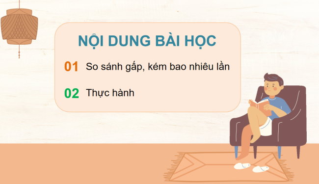 PowerPoint Toán 3: So sánh số lớn gấp mấy lần số bé