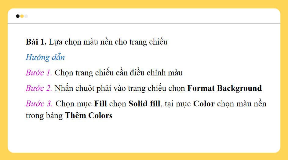 Giáo án PowerPoint Tin học 7 Bài 13