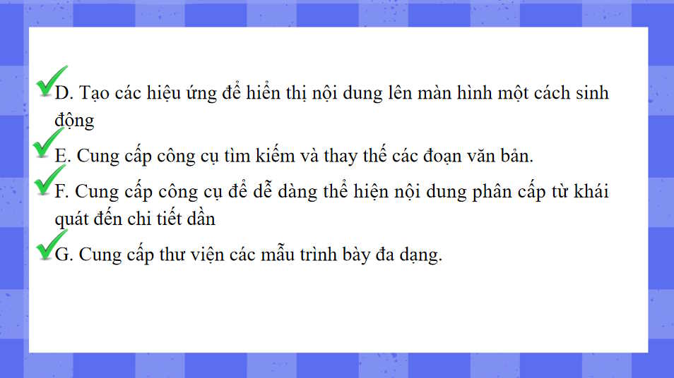 Giáo án PowerPoint Tin học 7 Bài 15