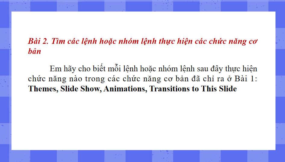 Giáo án PowerPoint Tin học 7 Bài 15