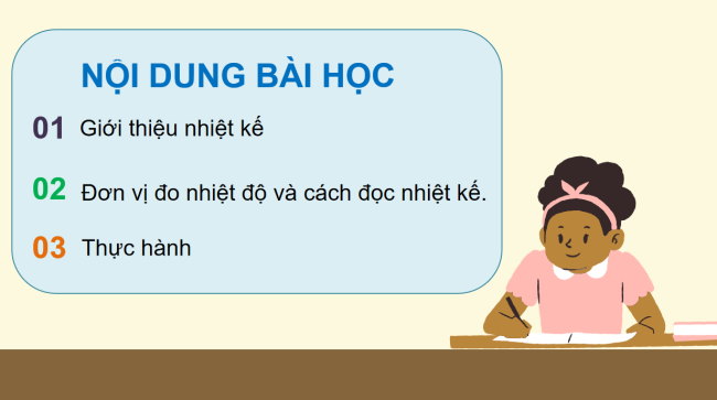 PowerPoint Toán 3: Nhiệt độ. Đo nhiệt độ