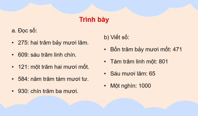 PowerPoint Toán 3: Ôn tập các số trong phạm vi 1000