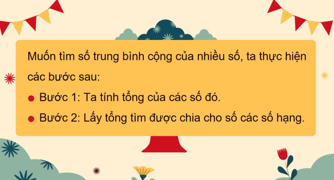 PowerPoint Toán 4 Bài 28: Tìm số trung bình cộng