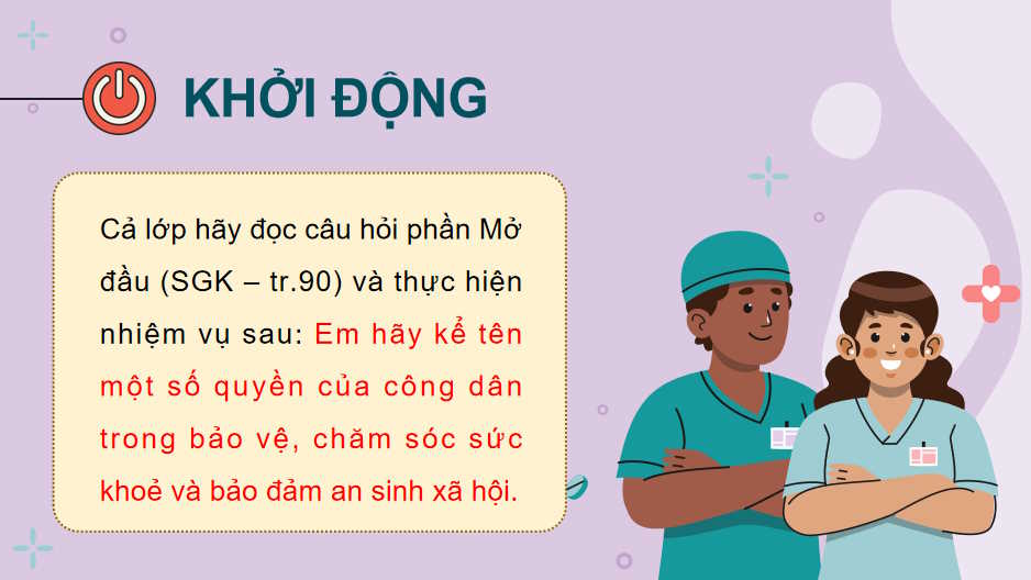 Quyền và nghĩa vụ của công dân trong bảo vệ chăm sóc sức khoẻ và bảo đảm an sinh xã hội