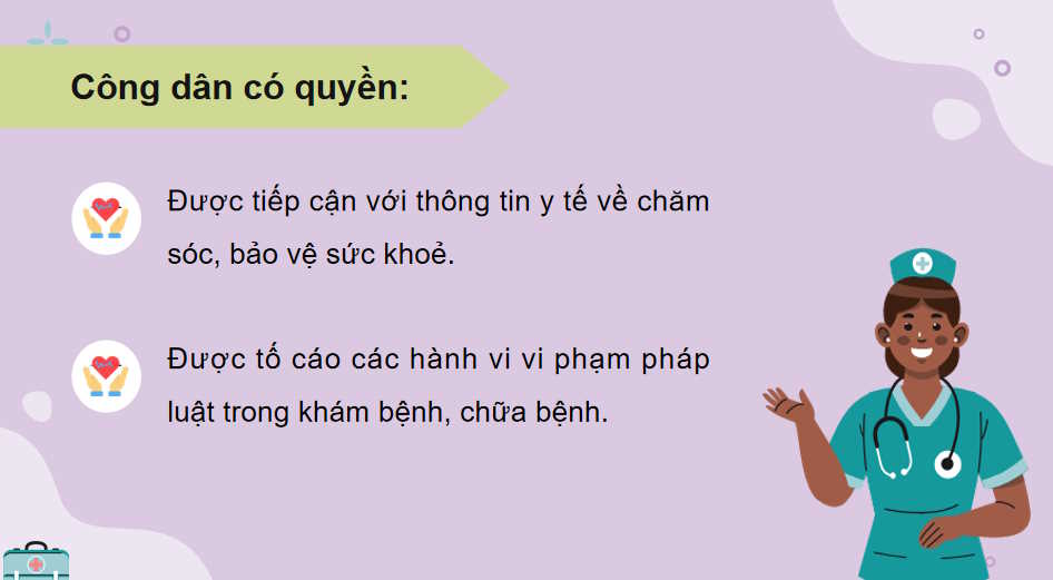 Quyền và nghĩa vụ của công dân trong bảo vệ chăm sóc sức khoẻ và bảo đảm an sinh xã hội