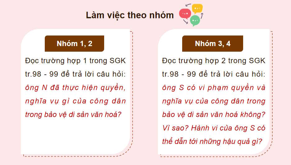 Quyền và nghĩa vụ của công dân trong bảo vệ di sản văn hoá môi trường và tài nguyên thiên nhiên