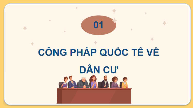 Công pháp quốc tế về dân cư lãnh thổ và chủ quyền quốc gia