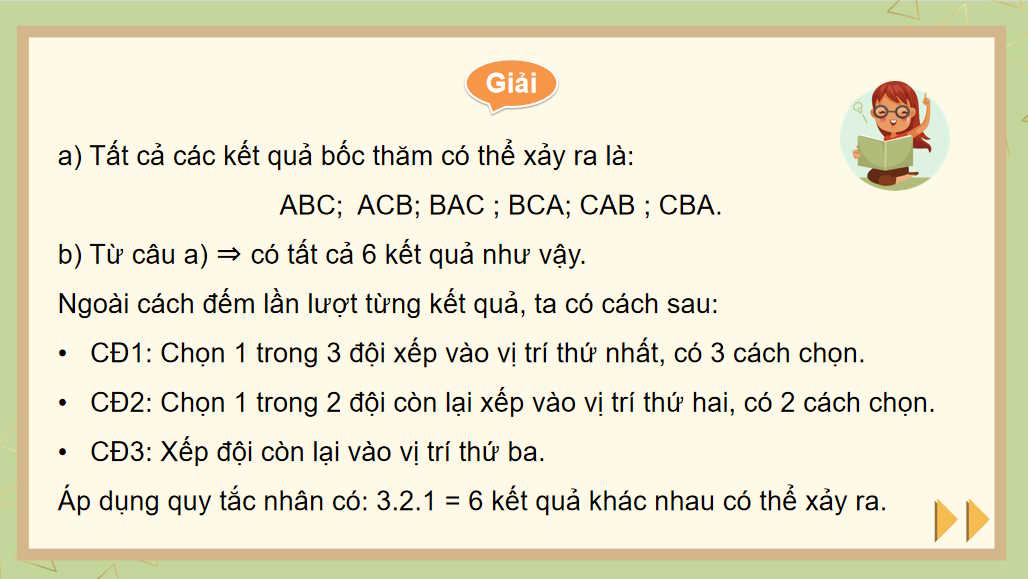 Hoán vị chỉnh hợp và tổ hợp
