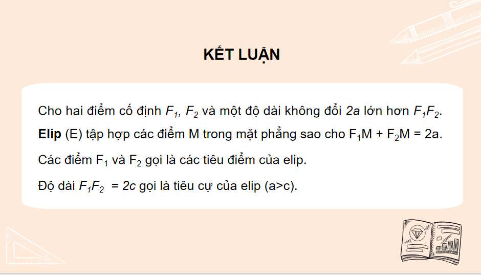  Ba đường conic trong mặt phẳng toạ độ