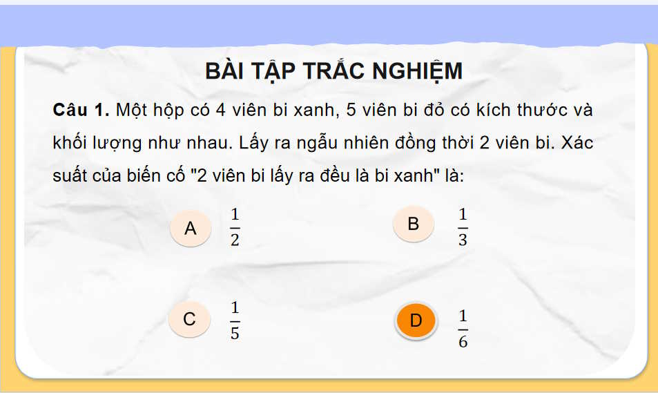 PowerPoint Toán 10 Bài tập cuối chương 10