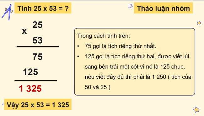 PowerPoint Toán 4 Bài 32: Nhân với số có hai chữ số