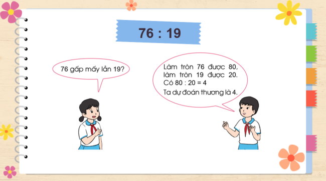 PowerPoint Toán 4 Bài 40: Chia cho số có hai chữ số