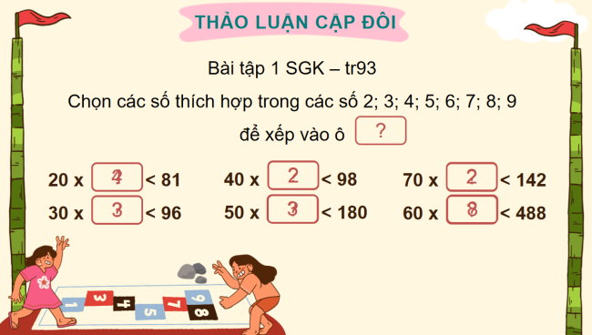 PowerPoint Toán 4 Bài 41: Luyện tập