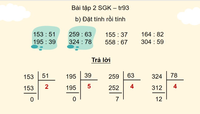 PowerPoint Toán 4 Bài 41: Luyện tập