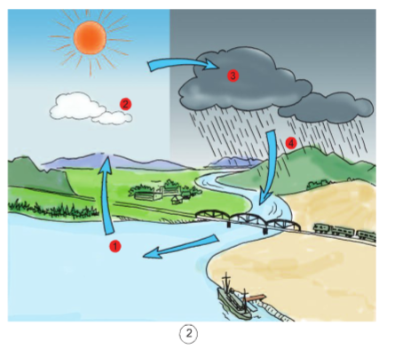 Nói về vòng tuần hoàn của nước trong tự nhiên | SGK Khoa học lớp 4