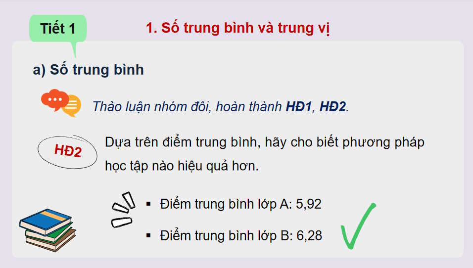 Giáo án Toán 10 Bài 13: Các số đặc trưng đo xu thế trung tâm