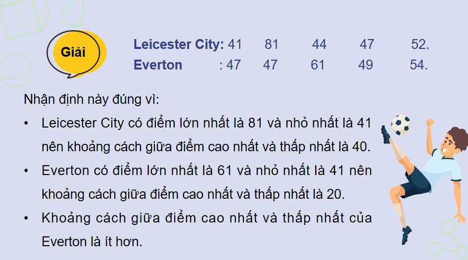 Giáo án Toán 10 Bài 14: Các số đặc trưng đo độ phân tán